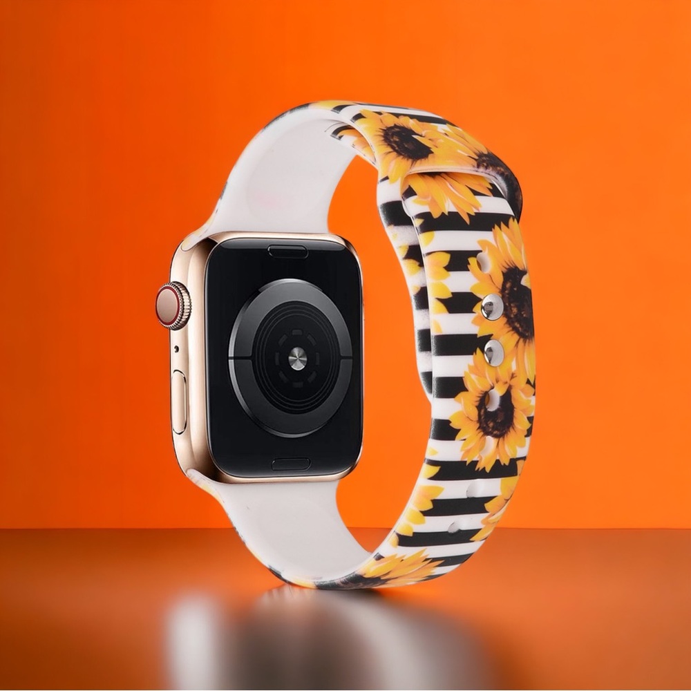 Silicone Sport Band Replacement for Apple Watch 🌻